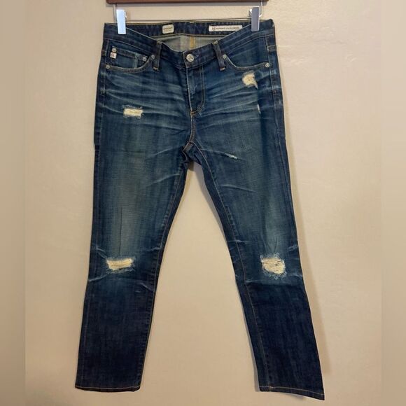 AG Adriano Goldschmied Premier Skinny Straight denim jeans 28R - Picture 1 of 12